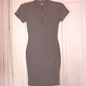 Mini Grey Dress